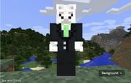 Let others know you mean business with the Llama in a Suit skin (Image via minecraftskins.com)